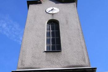 průčelní vstupní věž kaple ( © Jan P. Štěpánek 10/2007)