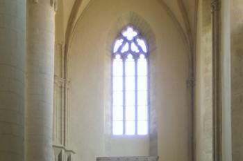 kruchta při pohledu z boční lodi (© de.ardoise 07/2006)