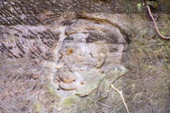 reliéf Stalina (© Václav Čermák, 04/2004)