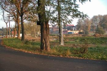 Západní část areálu bývalé tvrze ( © Roman Krejčí 10/2006)