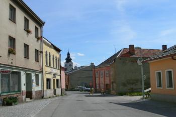 Šaffova ulice - prostor starohradského barbakanu ( © Petr Turyna 08/2006)