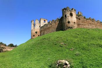 panorama centrální části hradu (© Stanislav Drda 08/2010)