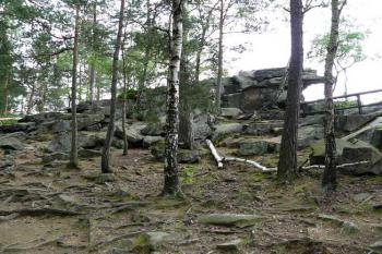 Čertova stěna - vyhlídka (© Pavel Kozel, 06/2008)