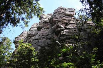 Čtyřpaličatá skála (© Jan P. Štěpánek 08/2006)
