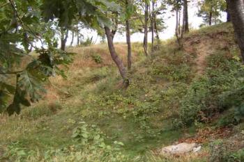 val a příkop na JZ (© Ondřej Dedek 08/2006)