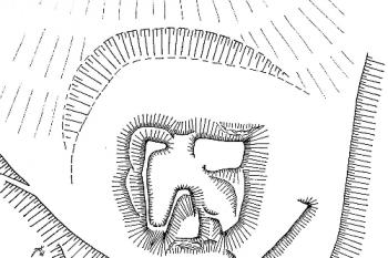 Aktuální půdorys lokality (© Jan P. Štěpánek 08/2006)