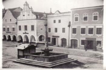 Slavonice - Historická fotografie z počátku 20. století - soukr. sbírka IvoR (© ???)