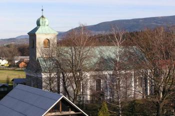 Kostel sv. Jana Nepomuckého ( © Jan P. Štěpánek 12/2006)