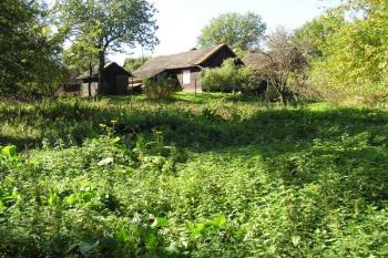Pohled z místa příkopu předhradí k jihozápadu ( © Jan P. Štěpánek 10/2007)