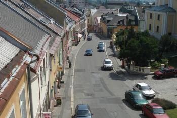 pohled z okna věže muzea (© Jaromír Schoffer, 05/2010)