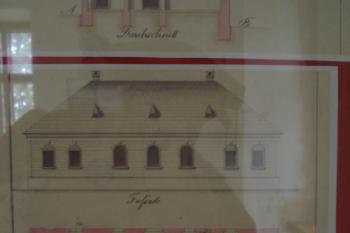 Půdorys zámku po přestavbě 1828 (© Jaromír Schoffer, 01/2010)
