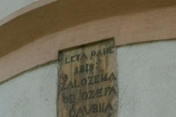 Tabulka s letopočtem (© Anton Fedorenko, 10/2006)