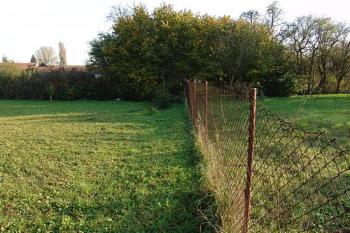 Jihovýchodní roh tvrziště ( © Roman Řezáč 11/2006)