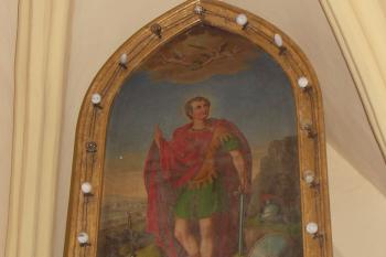 oltářní obraz sv. Jiří ( © Milan Caha 09/2008)