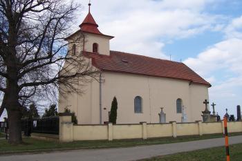 Hrubčice - kostel sv.Urbana (© Ivo Rozehnal, 03/2011)