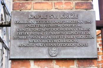 Informační cedule o místě ( © Jan P. Štěpánek 11/2006)