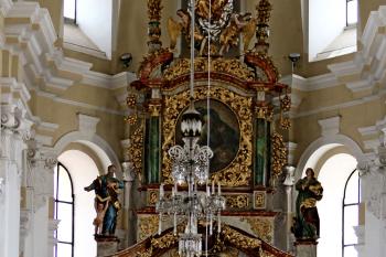 hlavní oltář (© Pavel Zany Komárek 4. 8. 2012)