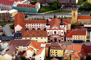 Kostel sv. Ignáce - letecký snímek ( © Radovan Smokoň 06/2006)