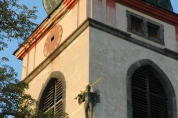 Socha archanděla Michaela z roku 1593 ( © Aleš Marek 12/2006)