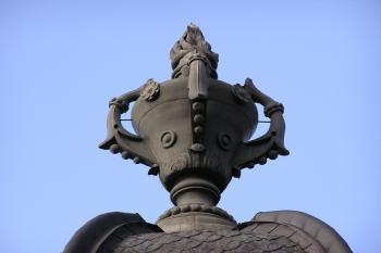 Detail zakončení kaple (© Jan P. Štěpánek, 10/2006)