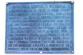 Informační deska ( © Aleš Marek 12/2006)