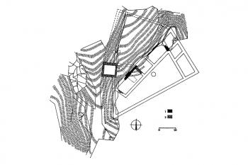 Půdorys (Durdík T., Ilustrovaná encyklopedie Českých hradů, Libri, 2. vyd., 2002, str. 552, obr. 1196)
