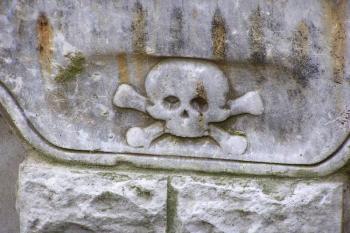 Detail jedné z církevních plastik kolem kostela (© Jan P. Štěpánek, 11/2006)