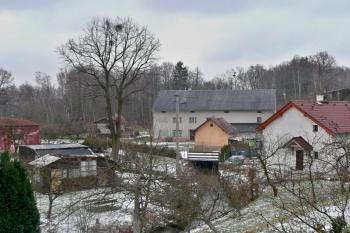Ševčíkův mlýn v místní části Bahno od zvoničky (© Jan P. Štěpánek 2011)
