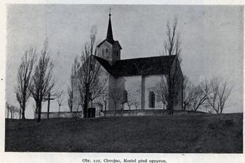 Chvojen před přestavbou podle projektu J. Mockera (1903 (© jan heřman, 03/2016)