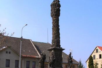 Sloup Nejsvětější Trojice (© Václav Čermák, 04/2006)