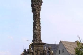 Sloup Nejsvětější Trojice (© Václav Čermák, 04/2006)