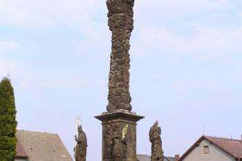 Sloup Nejsvětější Trojice (© Václav Čermák, 04/2006)