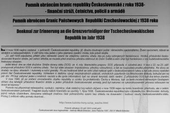 Pomník obráncům hranic - Horní Světlá (© Václav Čermák, 05/2006)