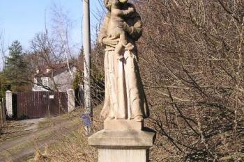 socha sv. Antonína Paduánského ( © Jan P. Štěpánek 02/2008)