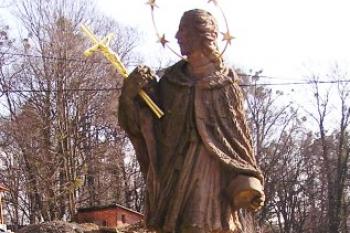 socha sv. Jana Nepomuckého ( © Jan P. Štěpánek 02/2008)