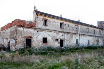 renesanční křídlo -  pohled ze dvora ( © Pavel Zany Komárek 17.10. 2007)
