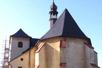 kostel od východu ( © Jan P. Štěpánek 01/2008)