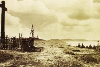 Vrchol lysé hory kolem roku 1930 ( © Beskydy a Pobeskydí 1895 - 1939, Wart 2001)