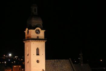 noční pohled na kostel sv. Antonína ( © Jan P. Štěpánek 05/2008)