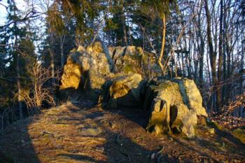 Kuglvajt - nejvyšší bod hradu (© Pavel Jarý,  20.2.2007)