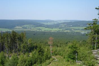 Pohled do okolí směrem k Čtyřem Palicím (© Tomáš Marek, 06/2006)