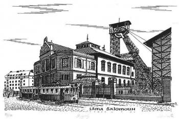 Kresba jámy Šalamoun ( © www.mmo.cz)