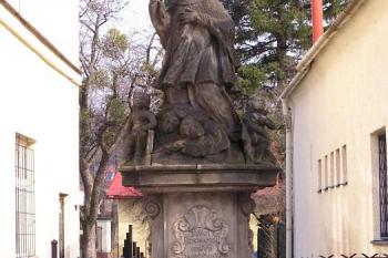 sousoší sv. Jana Nepomuckého (© Jan P. Štěpánek, 03/2007)