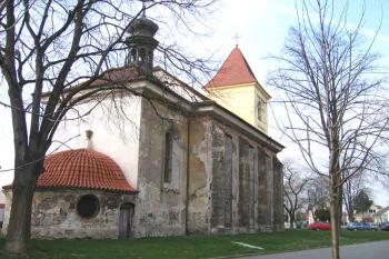 Kostel sv. Jiljí v Lužci nad Vltavou ( © Pavel Vítek 03/2007)