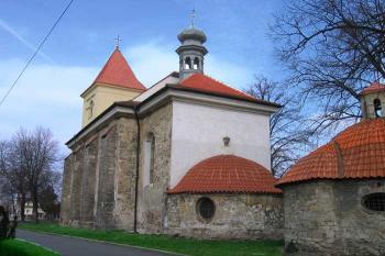 Kostel sv. Jiljí v Lužci nad Vltavou ( © Pavel Vítek 03/2007)