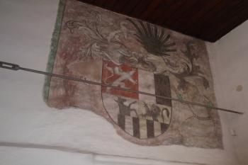 Dochovaná výzdoba interiéru (© Veronika Vaňková, 07/2008)