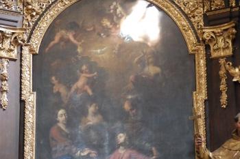Obraz sv. Rodiny od Petra Brandla (© Johannes Cladis, 08/2015)