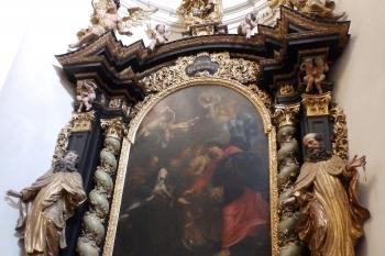 Oltář sv. Terezie s obrazem od Petra Brandla (© Johannes Cladis, 08/2015)