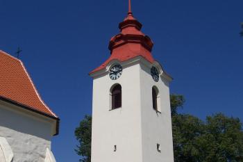 Vřesovice - kostel sv.Petra a Pavla - zvonice (© Ivo Rozehnal, 05/2012)