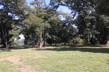 Výšovice - bývalý zmecký park - v jeho prostorách je studna s minerálním sirovodíkovým pramenem. (© Ivo Rozehnal 08/2015)